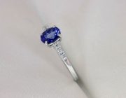 Anello Siria in Platino con Zaffiro 1.04 ct GI0080.mp4-00010