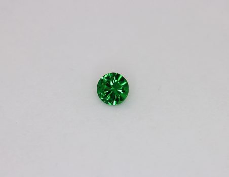 Tsavorite taglio rotondo, 0.45 ct