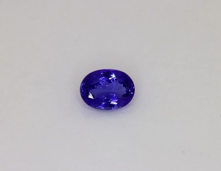 Tanzanite taglio ovale, 1.66 ct